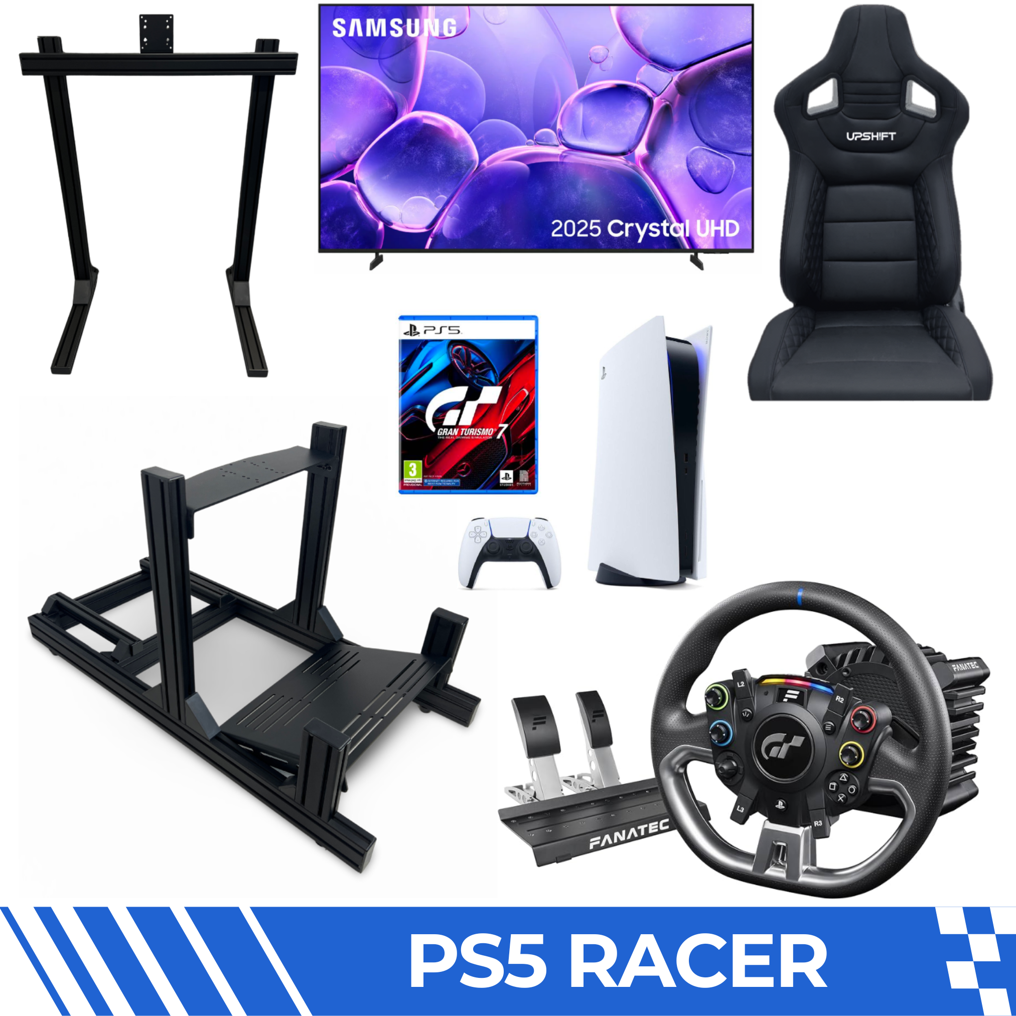 Complete Sim Packages for Sim Racing | Full Turnkey Setups | Upshift