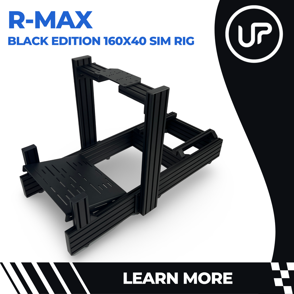 Upshift Sim Racing Upshift R-PRO Black Edition Aluminium Profile Sim Racing Rig