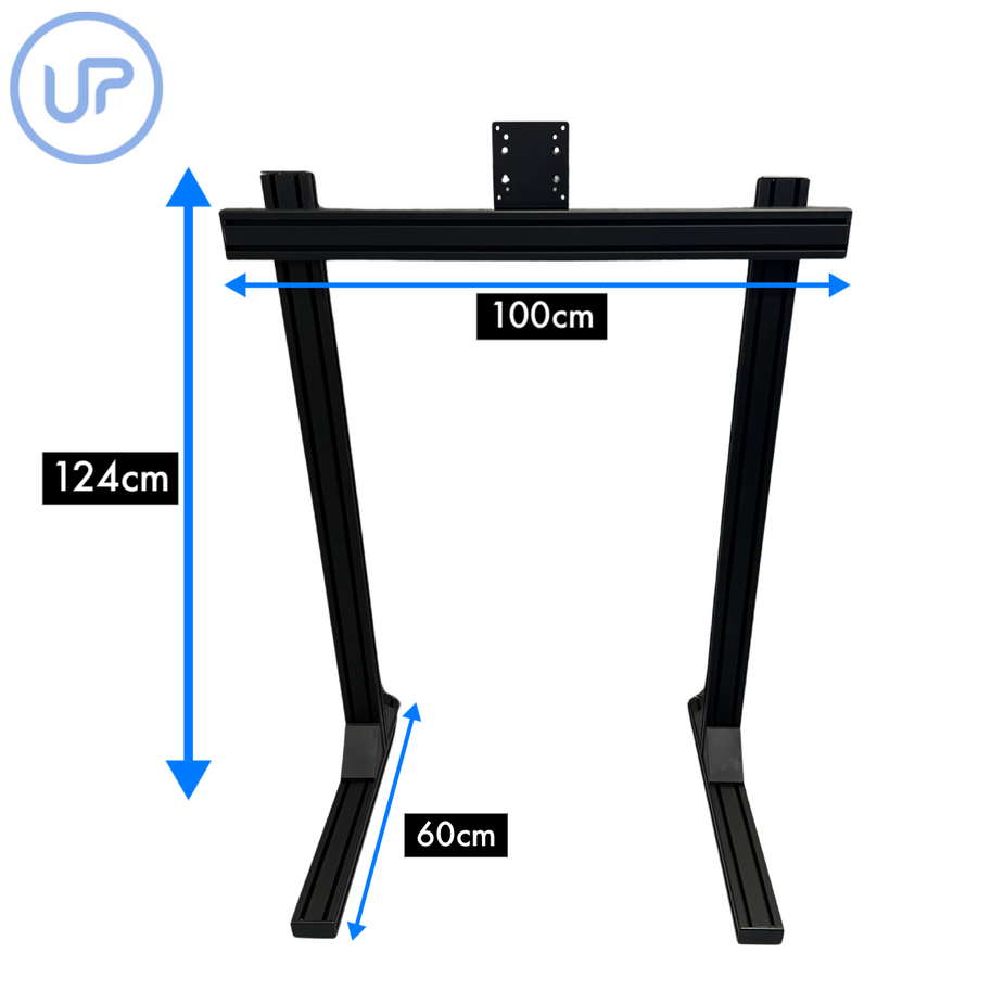 Upshift R-Single Monitor Stand 80x40 Aluminium Profile Freestanding ...