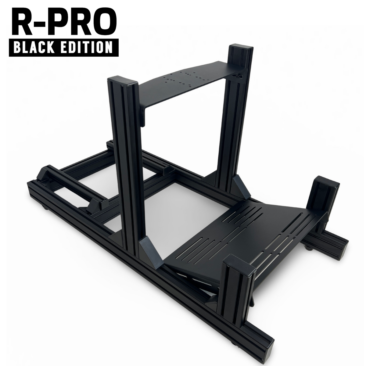 Upshift R-PRO 80x40 Aluminium Profile Sim Racing Rig Black Edition