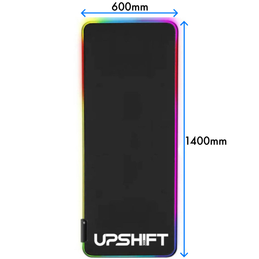 Upshift Sim Rig Floor Mat with RGB Lighting