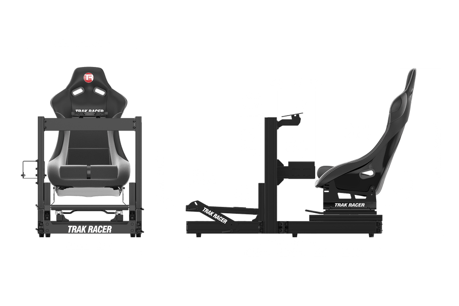 Track Racer Sim Rigwheels Trak Racer TR80S V6 Black Aluminium Sim Racing Rig | Official Reseller ...